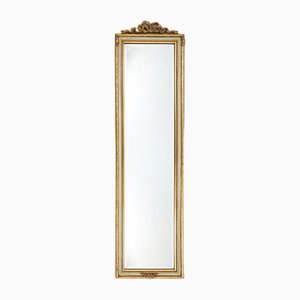 Espejo vintage con marco dorado