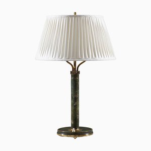 Swedish Modern Table Lamp in Brass attributed to Liberty, 1946