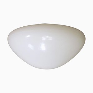 Vintage Bauhaus Flush Mount attributed to Wagenfeld for Lindner, Germany, 1950s
