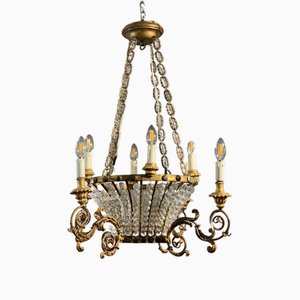 Early 19th Century Basket Chandelier, Papal State