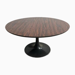 Round Tulip Occasional Table with Rosewood Top from Arkana, 1960s