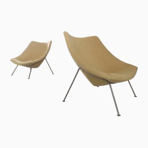 F157 Oyster Chair by Pierre Paulin for Artifort, 1959