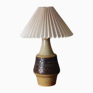 Ceramics Table Lamp Aus from Søholm / Stentöj Bornholm, 1960s