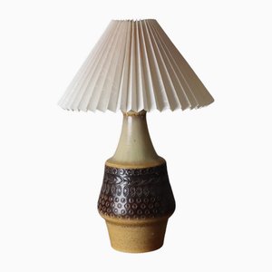Lampada da tavolo Aus in ceramica di Søholm / Stentöj Bornholm, anni '60