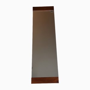 Vintage German Wall Mirror with Teak Holder from Ed Furniture, 1970s