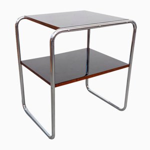 Bauhaus Tubular Steel Side Table by Marcel Breuer for Mücke Melder, 1930s