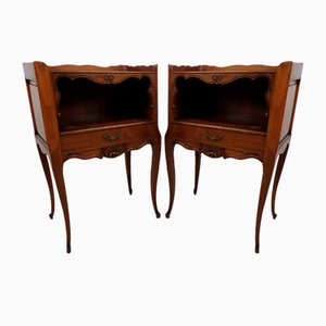 Louis XV Style Nightstands, 1950s, Set of 2