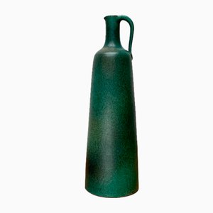 Mid-Century German Studio Pottery Minimalist Carafe Vase from Brockmann Extertal, 1960s