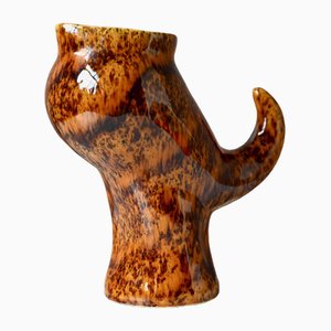 Vase Zoomorphe en Céramique de Accolay, 1960s