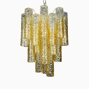 Lustre Murano Tronchi par Toni Zuccheri pour Venini, Italie, 1960s