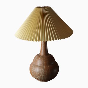 Danish Ceramic Table Lamp, 1970s