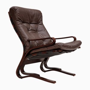 Fauteuil Kengu par Erde et Nordahl Solheim pour Rybo Rykken, Norvège, 1970s