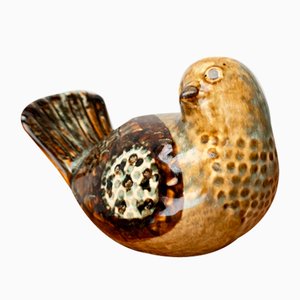 Mid-Century Danish Studio Pottery Bird Sculpture from Søholm, 1960s