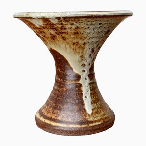 Mid-Century Studio Pottery Candleholder from Visby Tjæreborg, 1960s