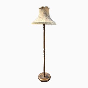 Lampadaire Mid-Century avec Abat-Jour Original