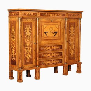 Large Empire Style Credenza with Neoclassical Elements