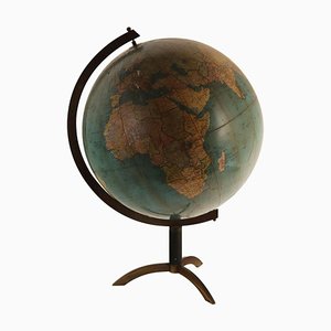 Vintage Terrestrial Plastic Globe