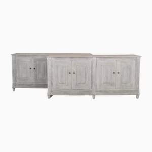 Swedish Painted Console Tables, Set of 2