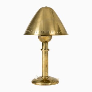 Mid-Century Brass Table Lamp from ASEA, 1950s