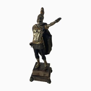 Figura Imperio romano de bronce de Giuseppe Vasari, años 70