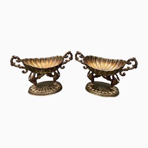 19th Century Spanish Silver Cups, Set of 2