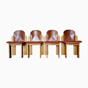 Dining Chairs attributed to Silvio Coppola for Fratelli Montina, Italy, 1970s, Set of 4