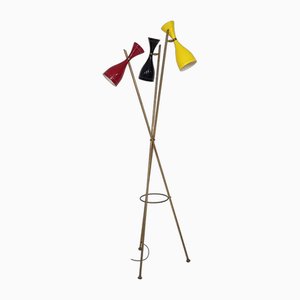 Floor Lamp in the style of Arredoluce, Italy, 1960s