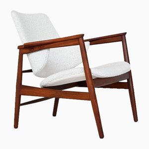 Lounge Chair by Ib Kofod-Larsen for Christensen & Larsen, Denmark, 1950s