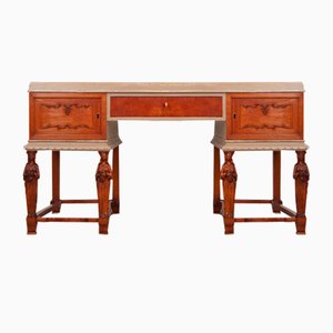 Dänischer Schreibtisch aus Eiche, 1950er