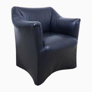 Black Armchair by Mario Bellini for Cassina