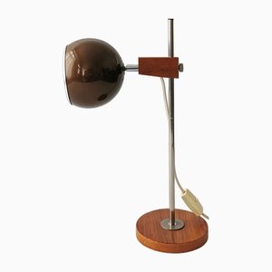 Lámpara de mesa modernista vintage, Bélgica, años 60