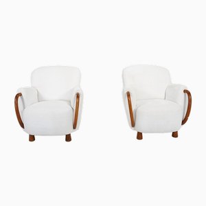 Set of Lounge Chairs by Viggo Boesen for Slagelse Møbelværk, 1930s