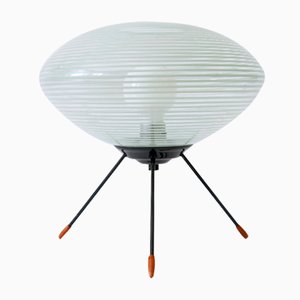 Mid-Century Moderne Dreibein UFO Tischlampe, 1950er