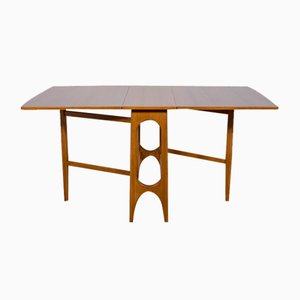 Ausziehbarer britischer Mid-Century Esstisch aus Teak, 1960er