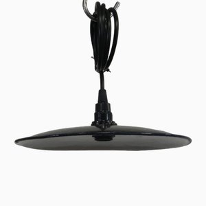 Lampe en Métal Noir, 1940