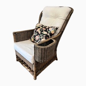 Vintage Sessel aus Rattan