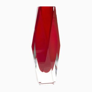 Medium San Marco Murano Glass Vase by Alessandro Mandruzzato