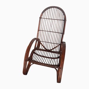 Bamboo Lounge Chair, 1960s