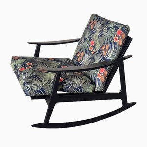 Fauteuil à Bascule Style Scandinave, 1950s