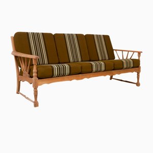 Dänisches Vintage Sofa aus Eiche von Henning Kjærnulf, 1960er