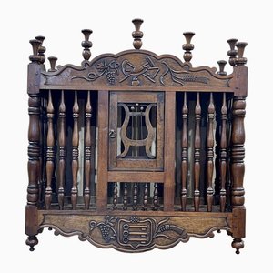 Armoire à Pain Provençale en Noyer, 19ème Siècle