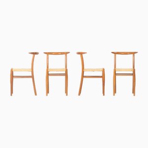 Chairs Model Tessa Nature by Philippe Starck for Driade, 1990s, Set of 4