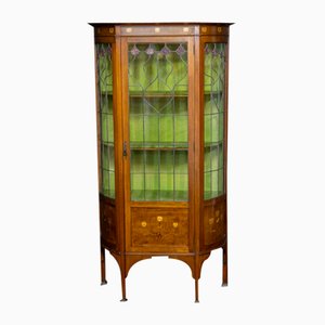 Art Nouveau Mahogany Cabinet, 1890s