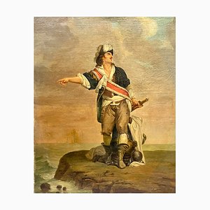 Jean Bart, Le célèbre corsaire, huile sur toile