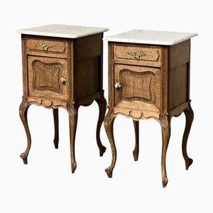 French Bedside Cupboards, 1910, Set of 2