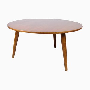 Table Basse en Teck et Chêne attribuée à Hans J. Wegner, 1960s