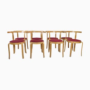 Dining Room Chairs Model 8000 by Rud Thygesen & Johnny Sørensen for Magnus Olesen, 1990s, Set of 8