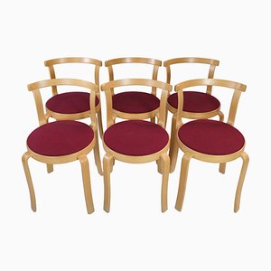 Dining Room Chairs Model 8000 by Rud Thygesen & Johnny Sørensen for Magnus Olesen, 1990s, Set of 6