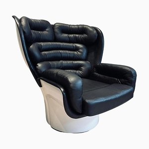 Italian Space Age Elda Lounge Chair by Joe Columbo for Comfort, 1960s