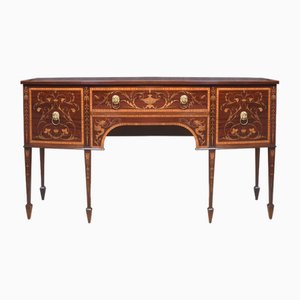 Credenza in mogano intarsiato